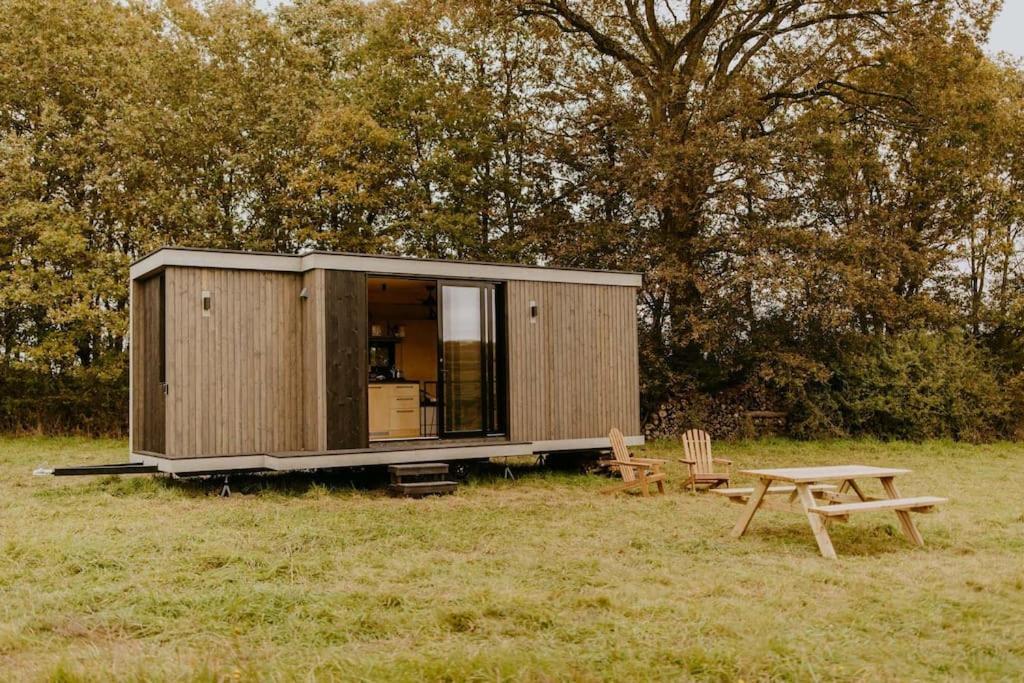 Parcel Tiny House I Elevage Du Puits Carre Villa Dame-Marie  Exteriör bild